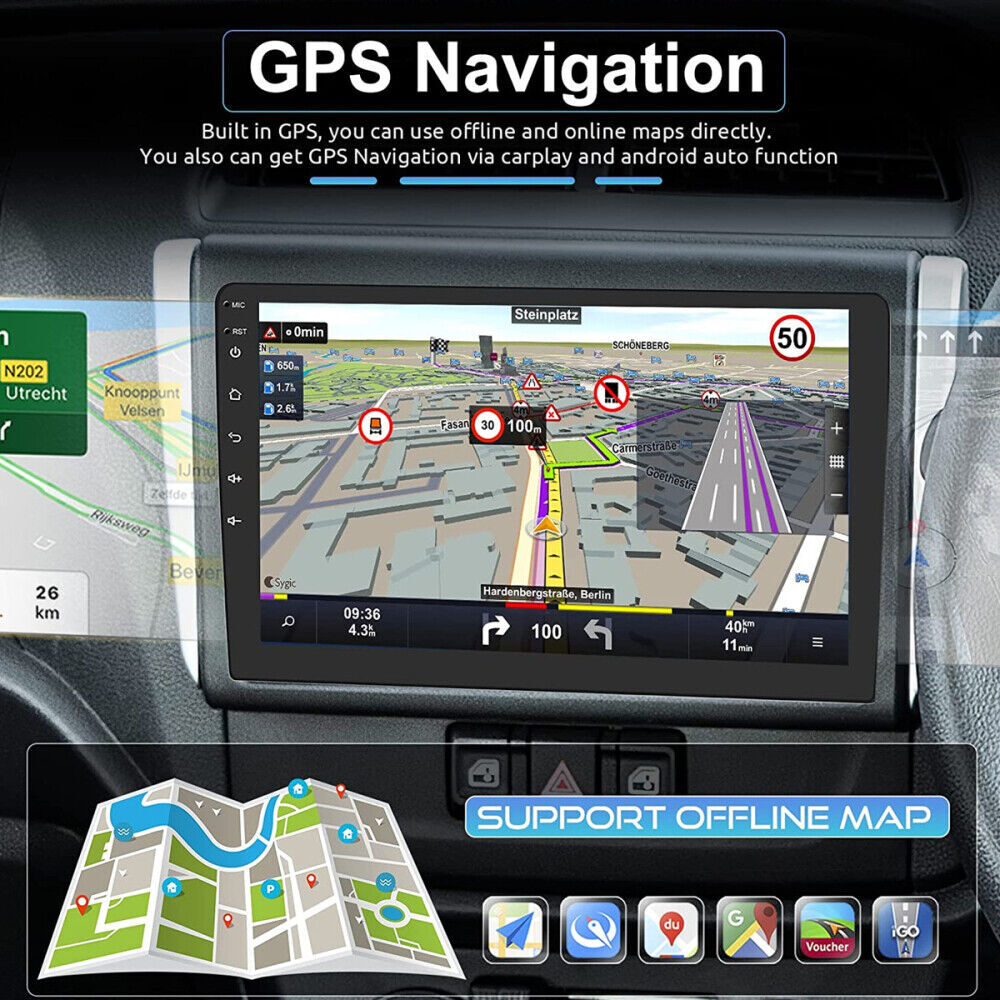 Apple Carplay For 2016-2020 Honda Civic Car Stereo Radio GPS WIFI Android 13