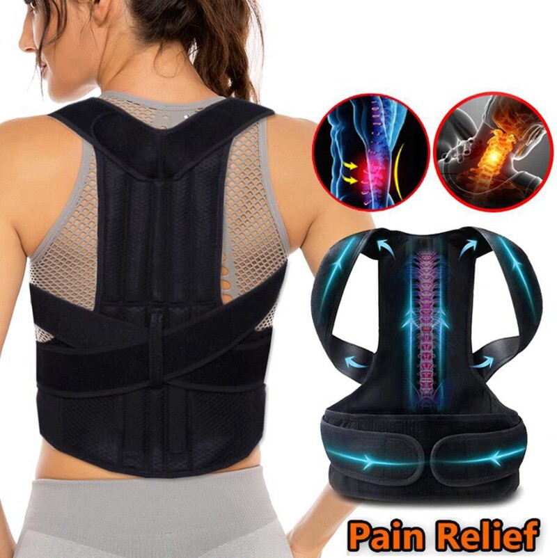 Adjustable Lumbar Waist Support Brace Belt Lower Back Pain Relief For Men Women