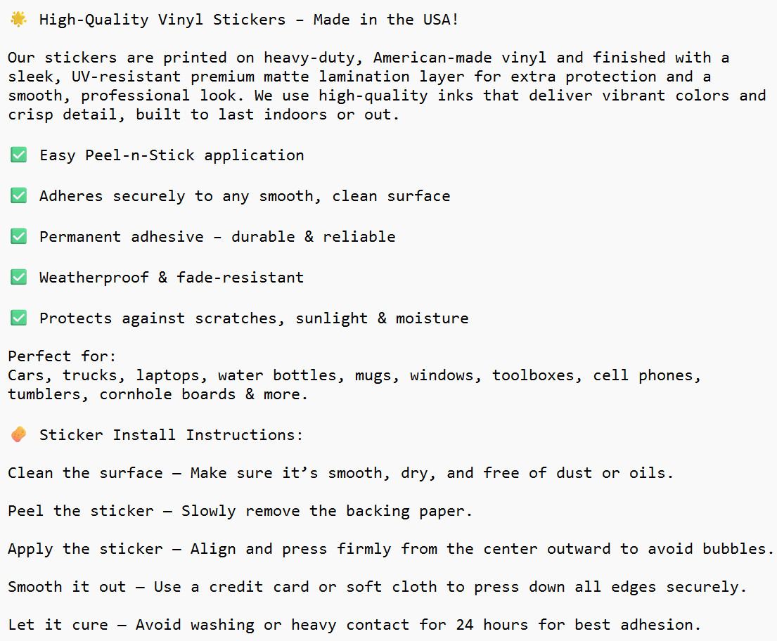 Pabst Blue Ribbon Beer premium Vinyl Sticker Decal PBR 3 Inch x 1.7 Inch USA