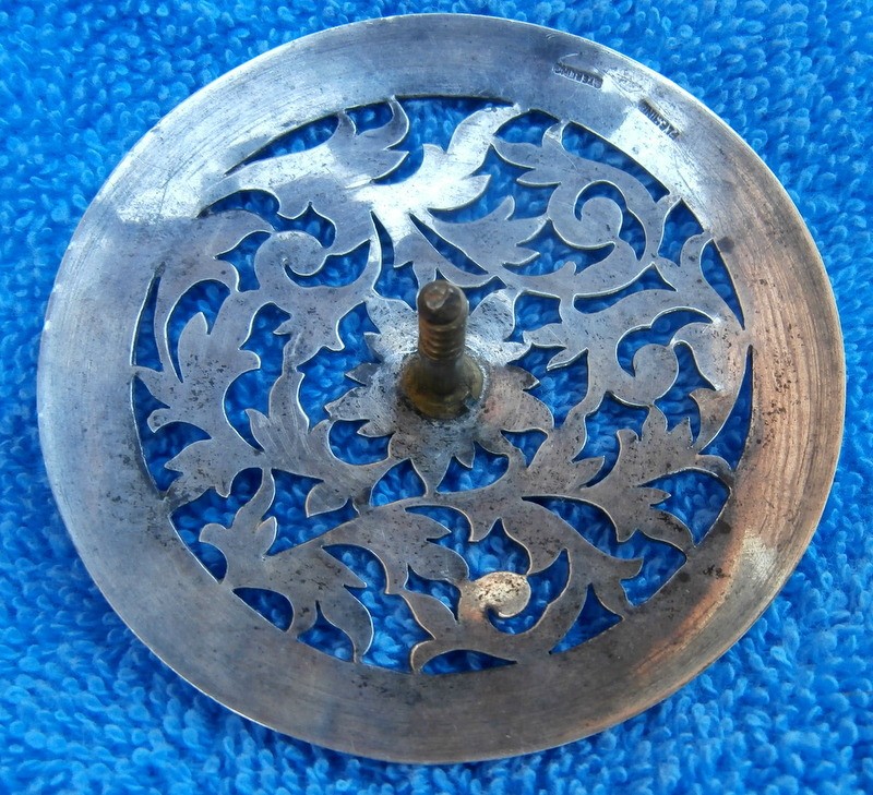 Fleming Sterling Silver Filagree 3 in. Saddle Horn Cap