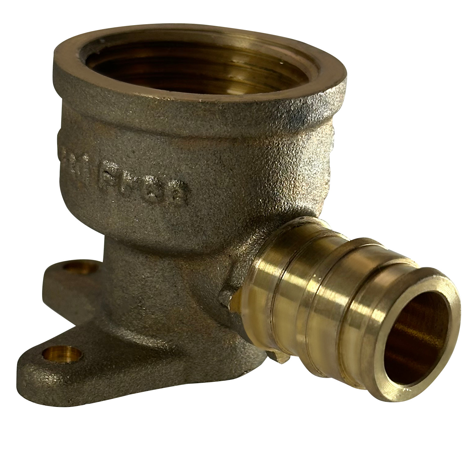 25 Pack XFITTING 1/2" PexA X 3/4" Female Elbow w. Drop Ear, Expansion Female Ear