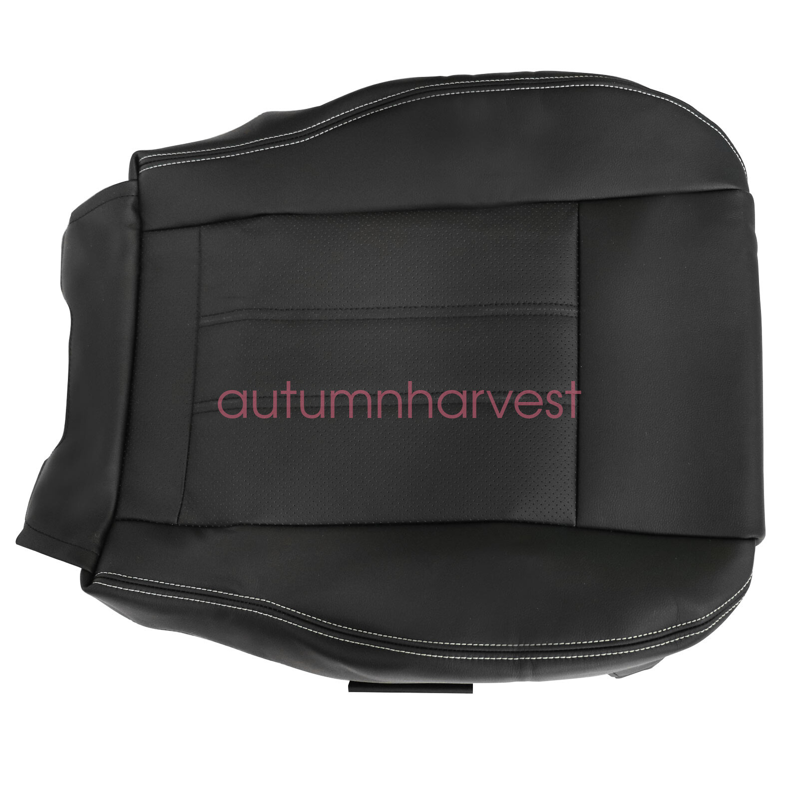 2011-2016 Fits CHRYSLER TOWN & COUNTRY Driver Bottom Leather Seat Cover Black