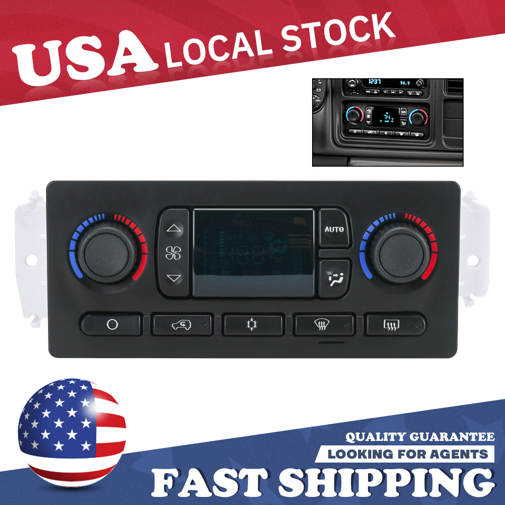 599-211XD A/C Heater Climate Control Module Panel Switch for Chevy Silverado GMC