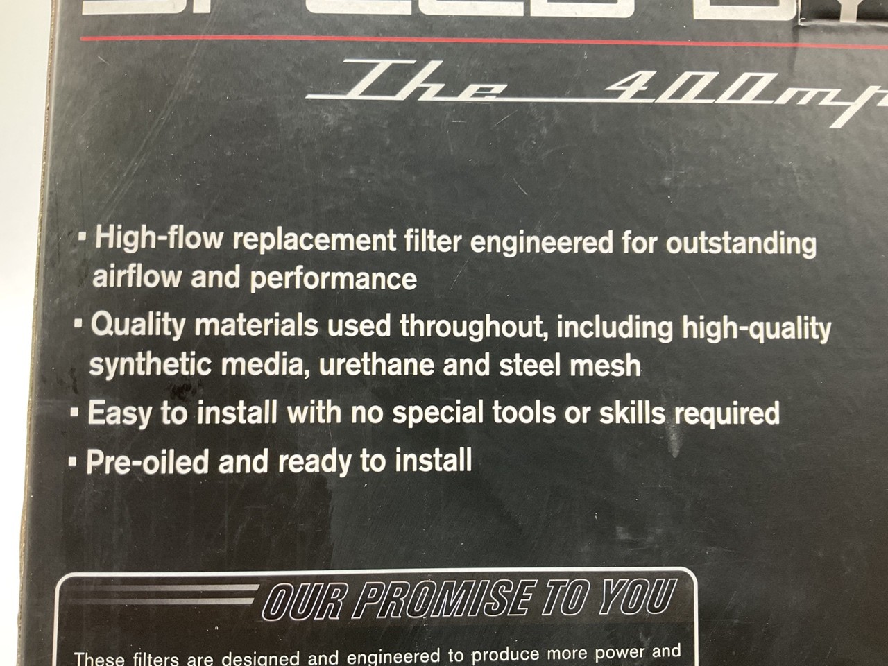 Spectre 880136 High Performance Round Air Filter - 14" X 3", 1330CFM 800HP