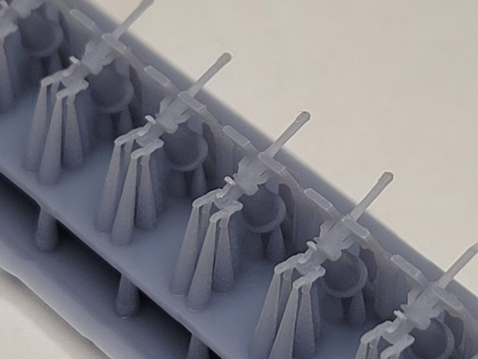 1/350 3D Printed 20mm Oerlikon AA Guns (Early) X 12 For WW2 Model Warships