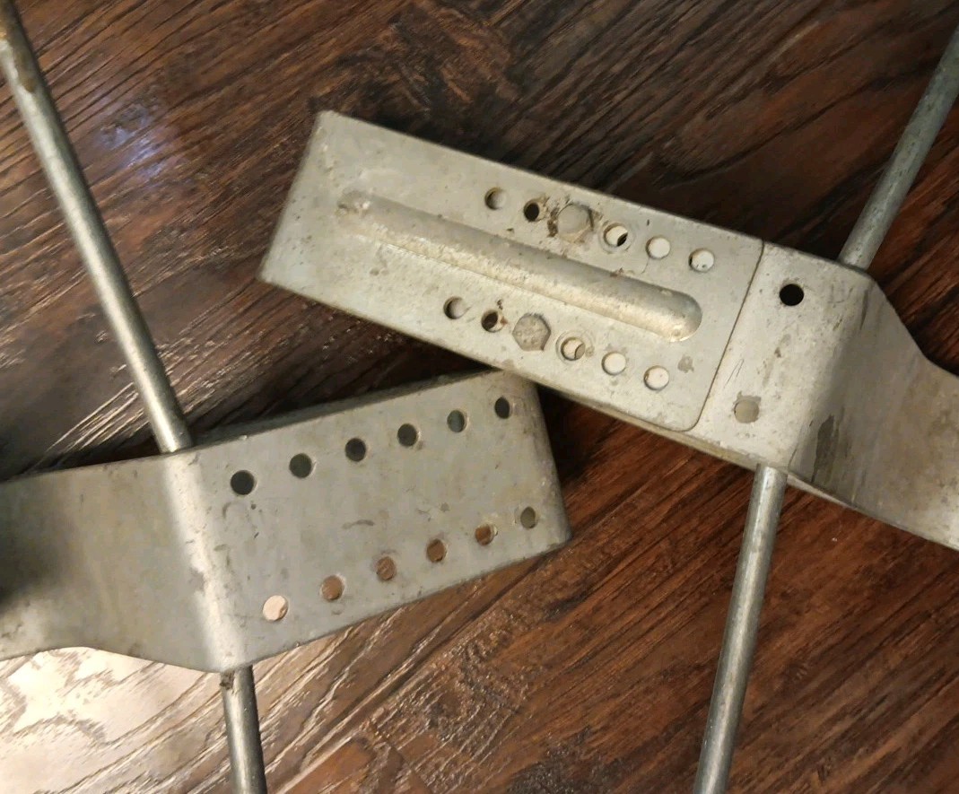 Vintage Heavy Duty Motorcycle Scooter Dirtbike Carrier Bumper Mount Truck RV MH