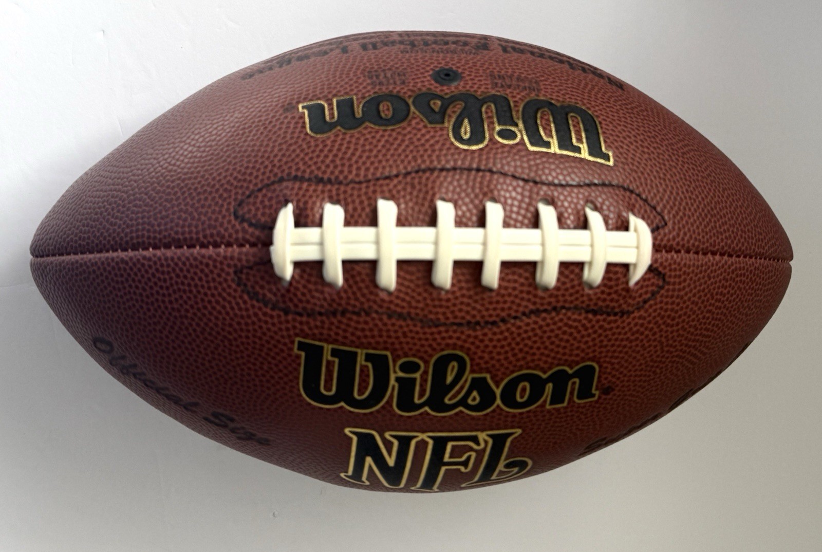 Boyd Dowler Signed NFL Football Green Bay Packers Wilson Ball