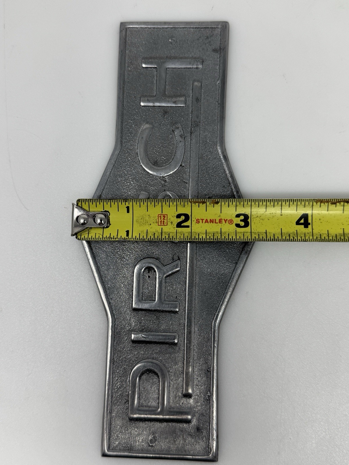 PIRSCH Fire Truck Emblem Nameplate Logo Badge Sign Firetruck Metal Cast Aluminum