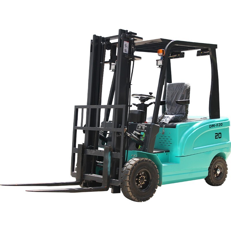 New 2024 2 Ton Rated Capacity Electric Forklift Lifter Lift Truck Two-stage mast