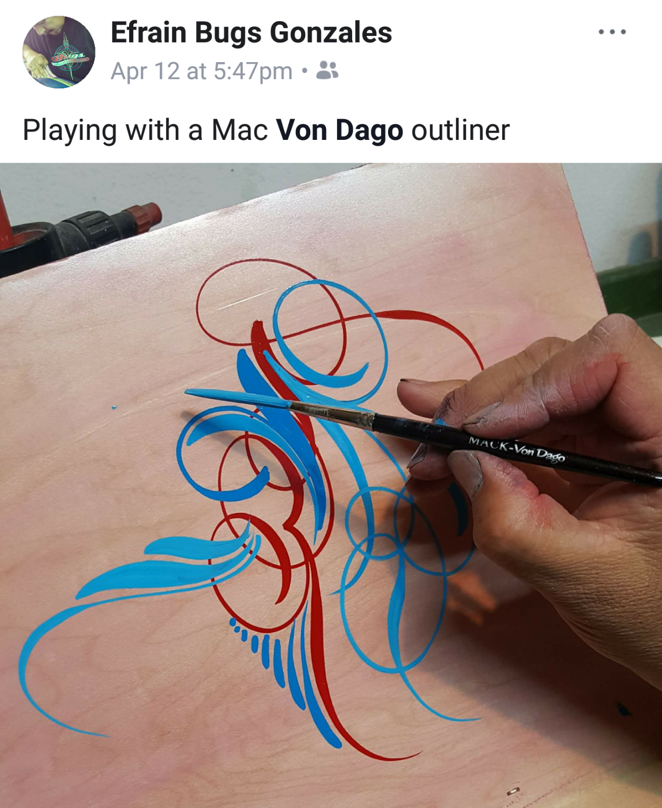 # 6 Lettering Outlining Brush by Andrew Mack - Von Dago "PRO SERIES"