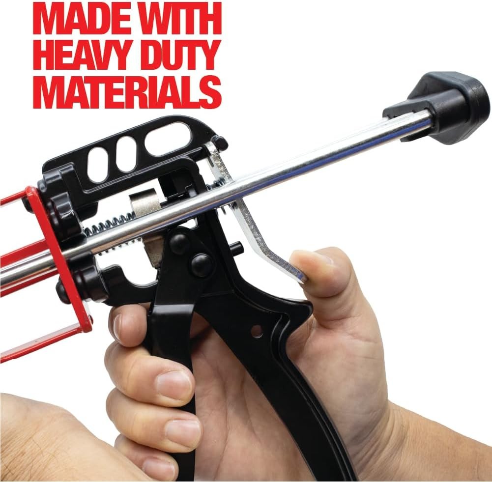 LAUCO Epoxy Gun Dual Cartridge 200 ml, Dual Cartridge Epoxy Gun, (33093)