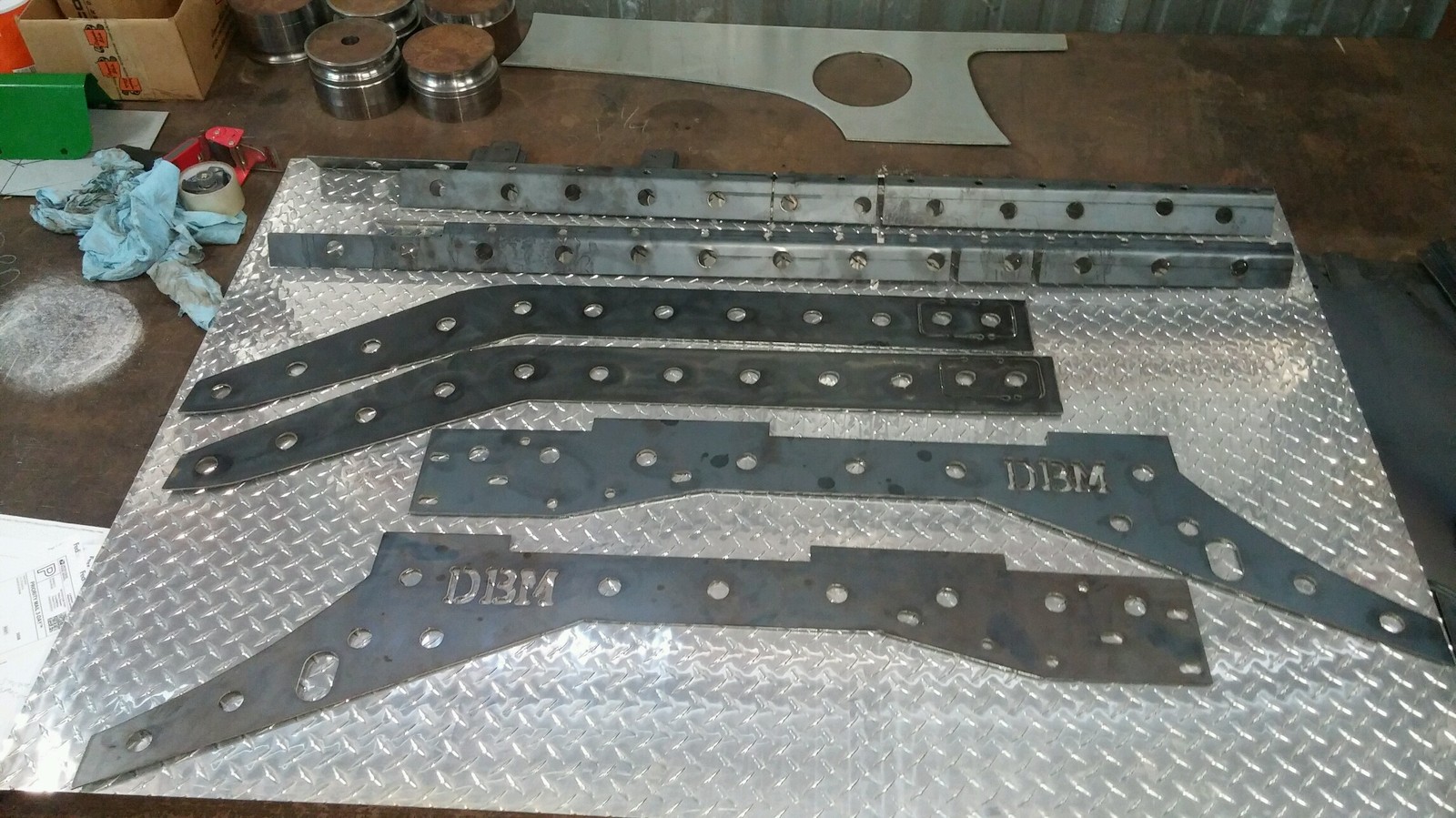1986-2001 Frame Stiffeners for Jeep Cherokee XJ