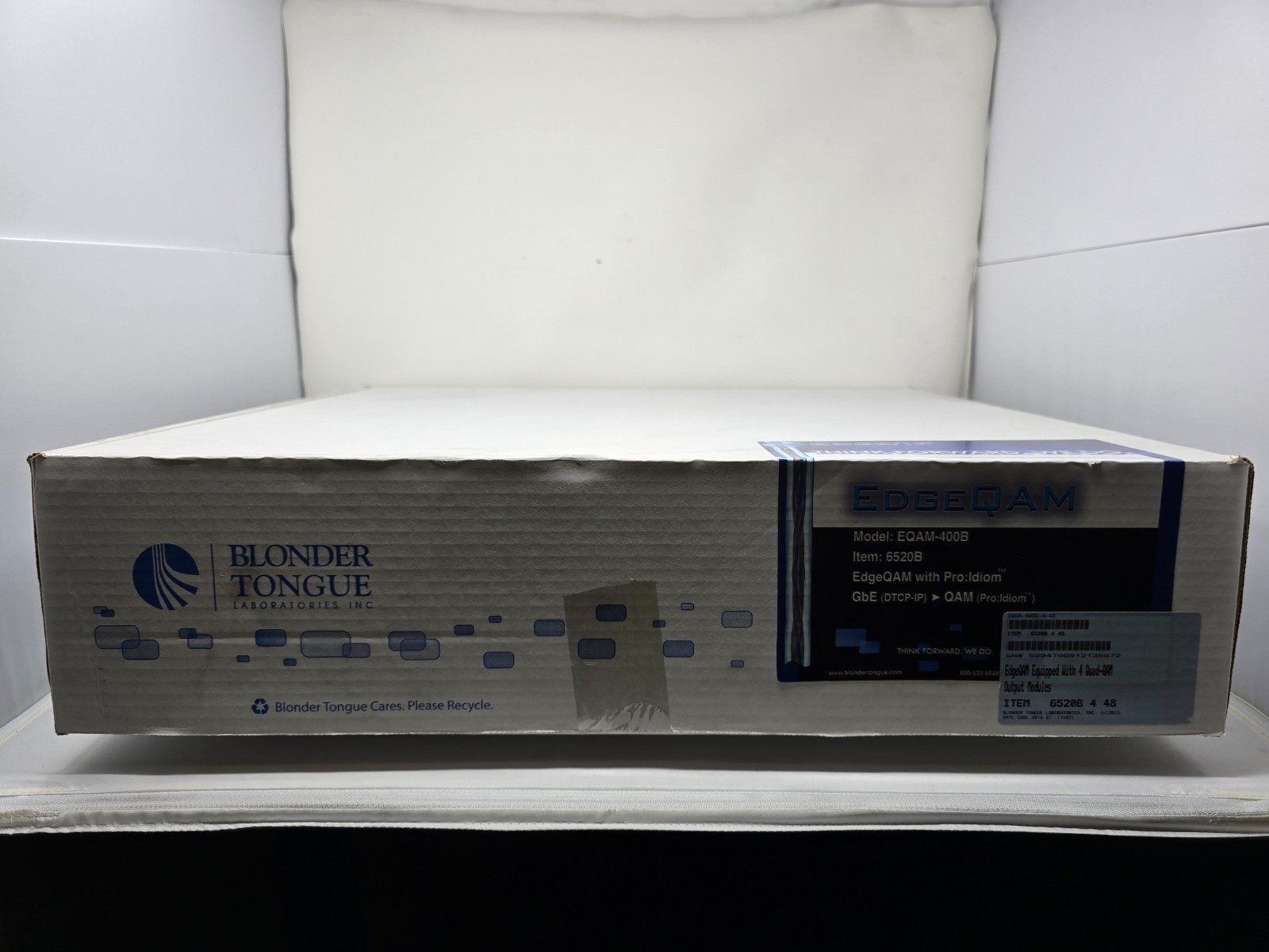 NEW Blonder Tongue EQAM-400B-4-48 EdgeQAM IP to QAM RF Modulator – 48 HD Program