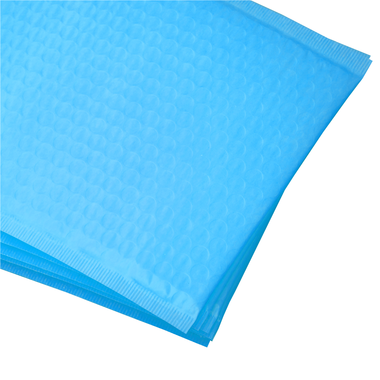 AirnDefense 500 #0 6.5X10" Blue Poly Bubble Mailers Shipping Padded Envelope