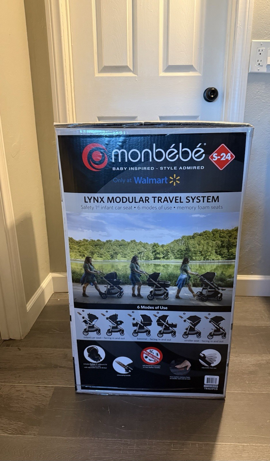 Monbebe TR464FCD Unisex Car Seat Stroller Combo