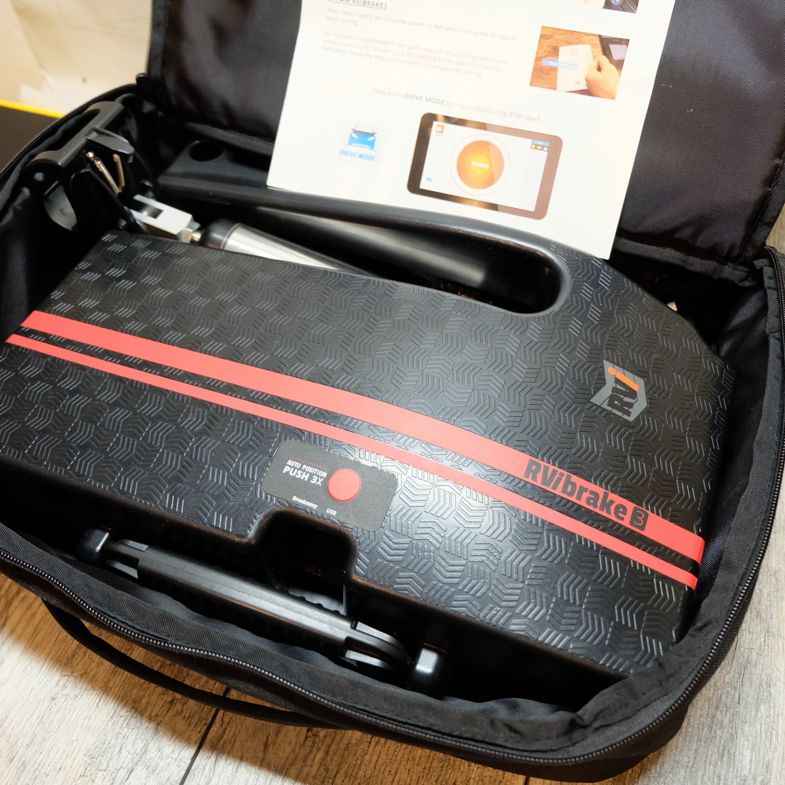 Rvi Brake3 System Brake 3 RVibrake3 Portable Flat Towing UNIT ONLY – PLEASE READ