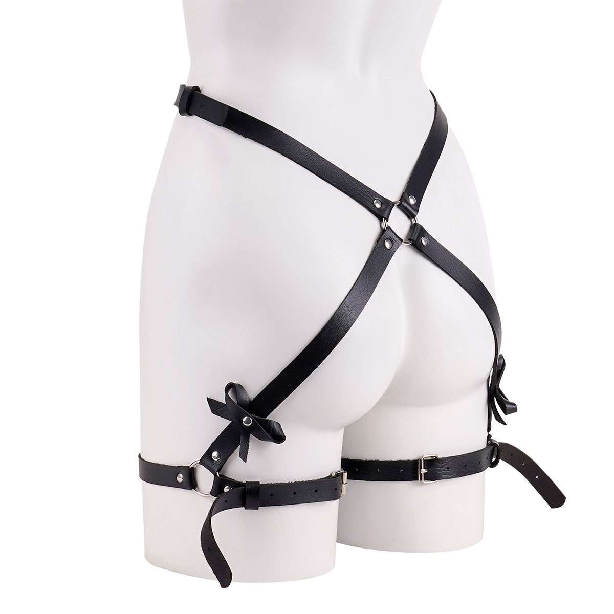 Women Leather Garter Body Harness Belt Strap Waist Leg Thigh Suspenders