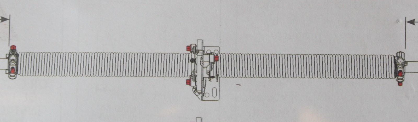 S3 Spring Winder for Garage Door Torsion Springs with Bolts and Instructions