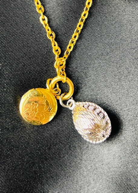 Joan Rivers Faberge Egg Charm Necklace