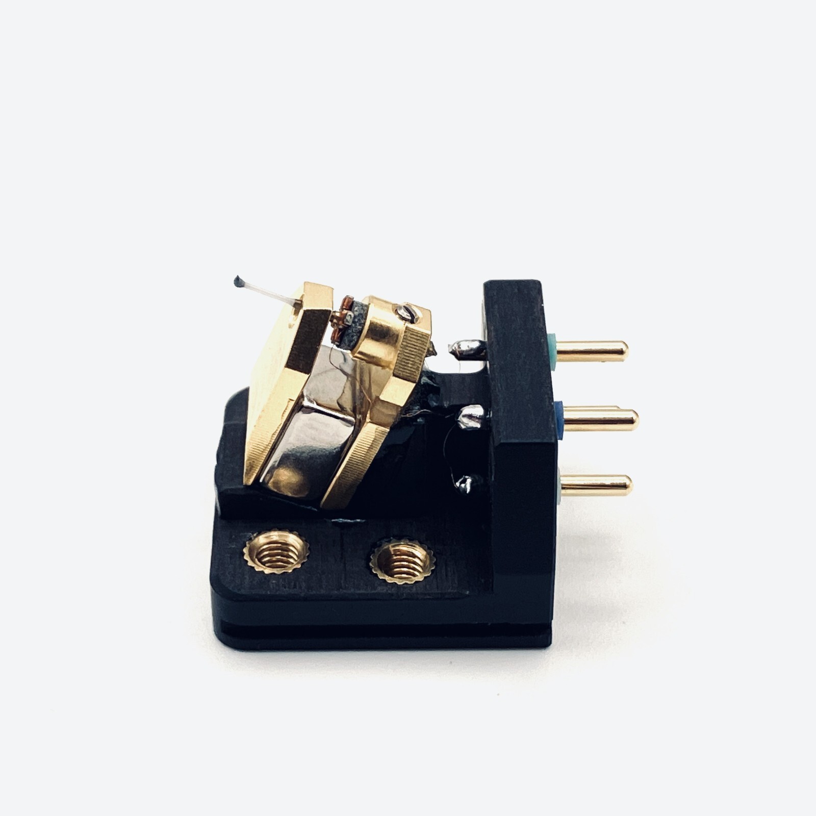 Moving Coil MC Cartridge super elliptical diamond stylus solid wood hand made