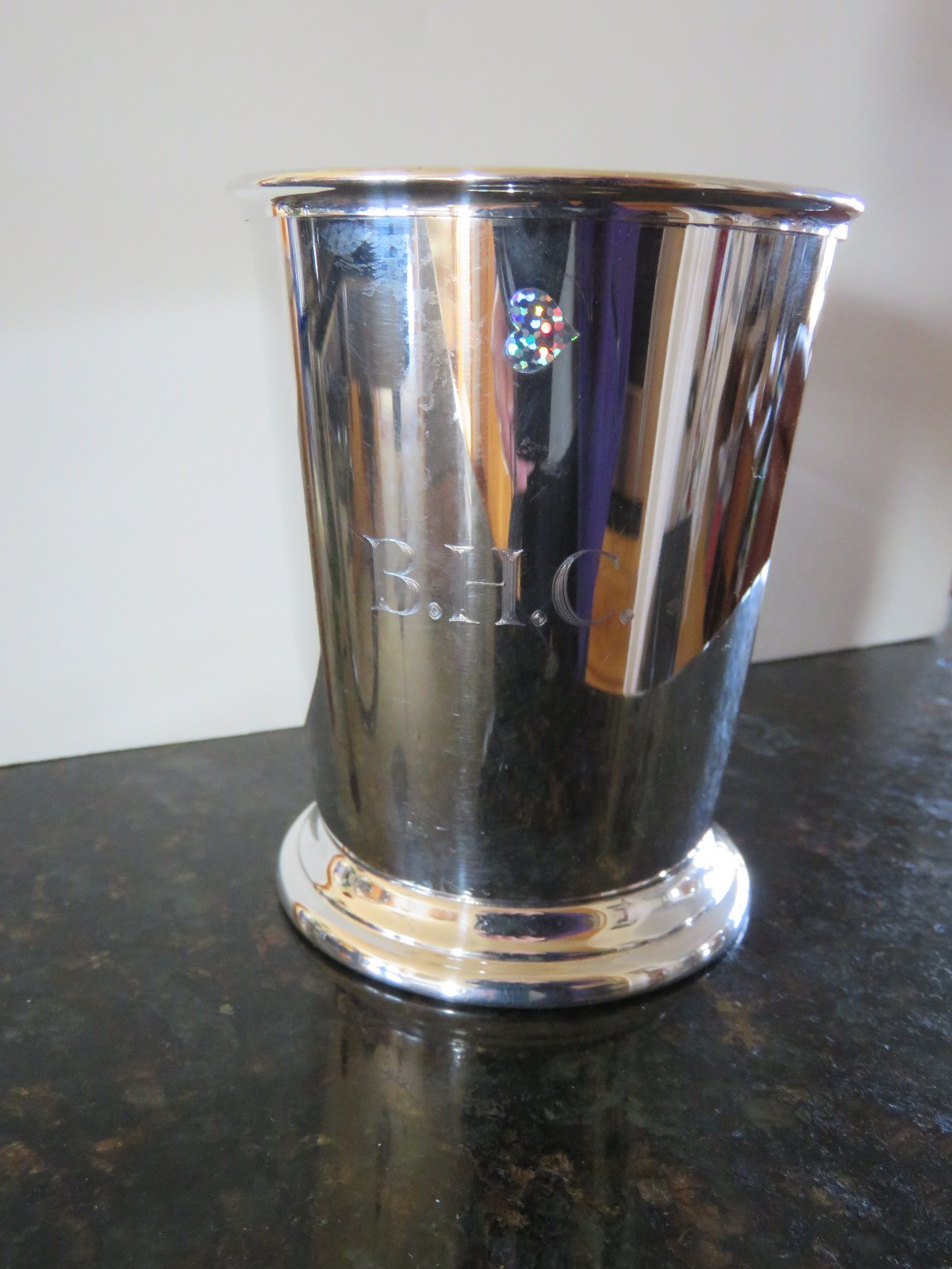 Towle .925 Sterling Silver Derby Style Julep Cup Monogrammed & Engraved 97.1 grm