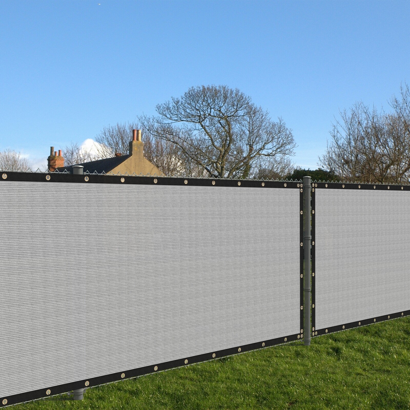 4/5/6/8 ft Privacy Fence Screen Garden Yard UV Windscreen Mesh Shade Net Cover