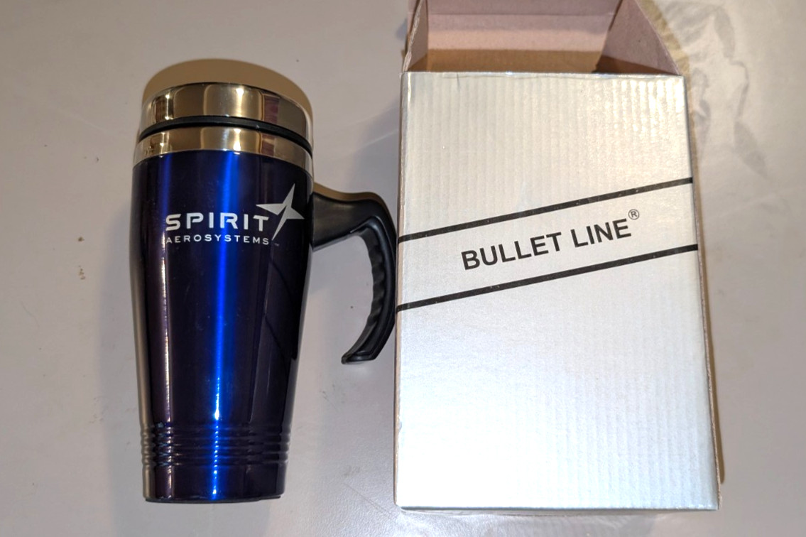 Spirit Aerosystem Insulated coffee mug - New in Box
