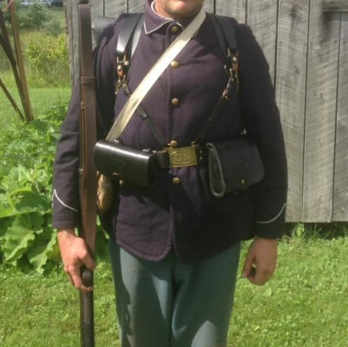 US M1874 Clothing Bag Type 1 with "US" Stencil