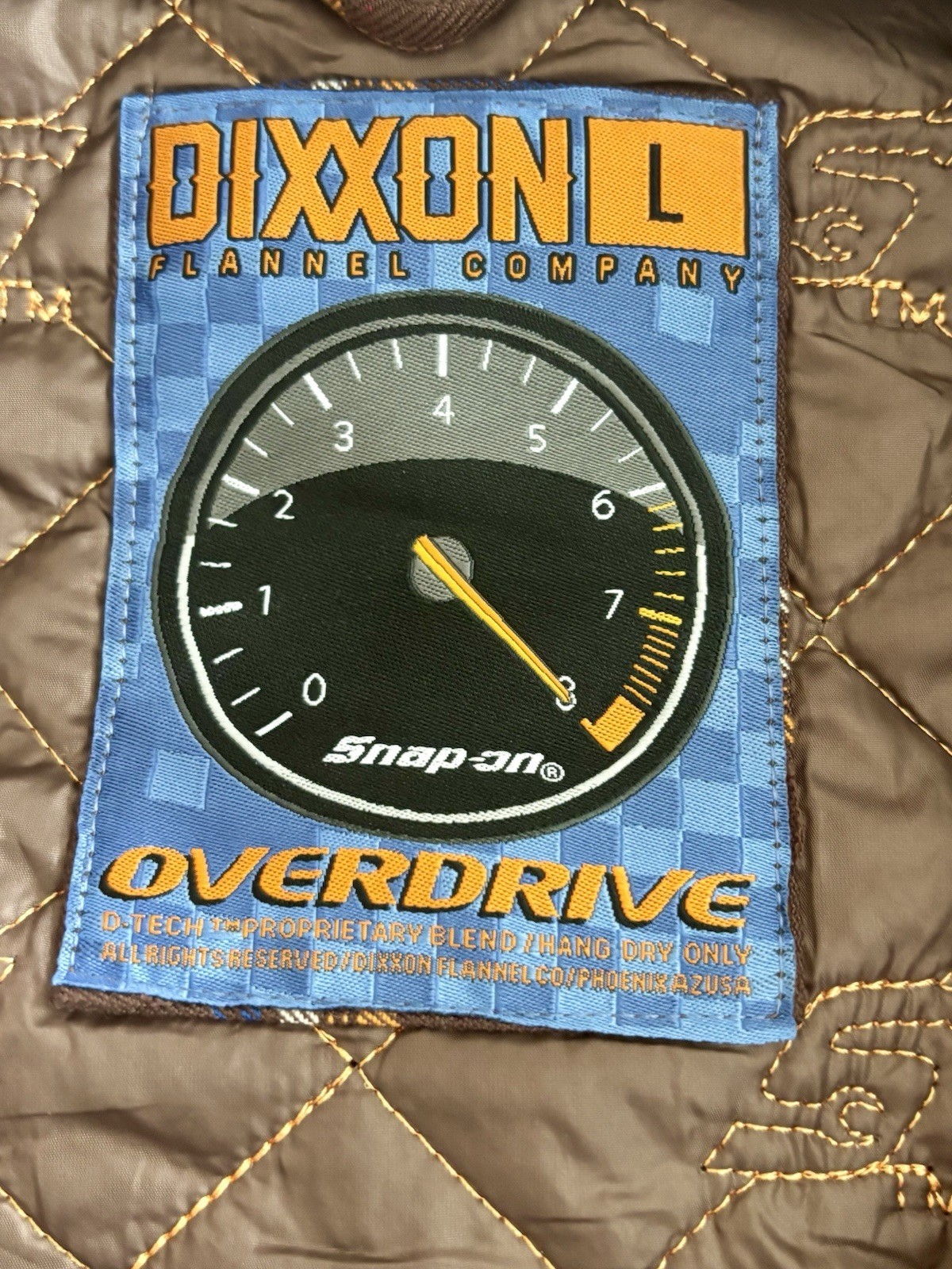Dixxon x Snap-on Overdrive Limited Edition Flannel Shirt M-3X