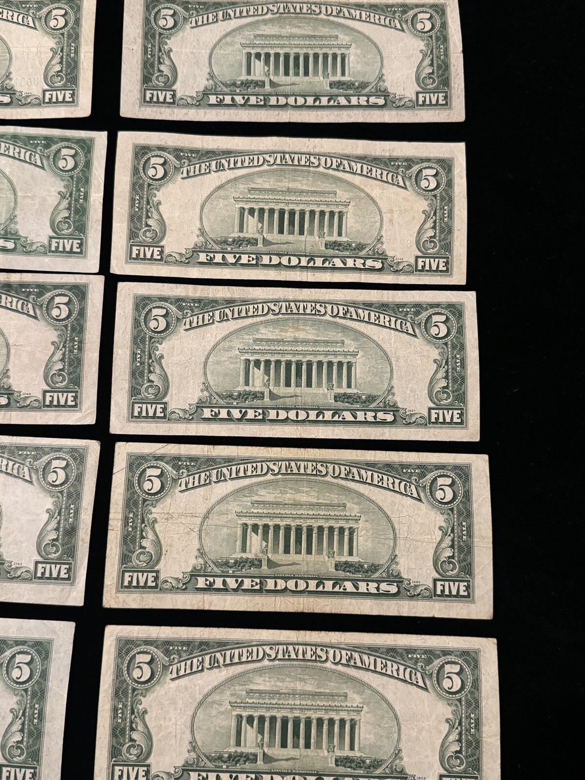 ✯ Problem Free RARE 1934 Blue Seal $5 Silver Certificate FIVE Dollar Bill Lot ✯
