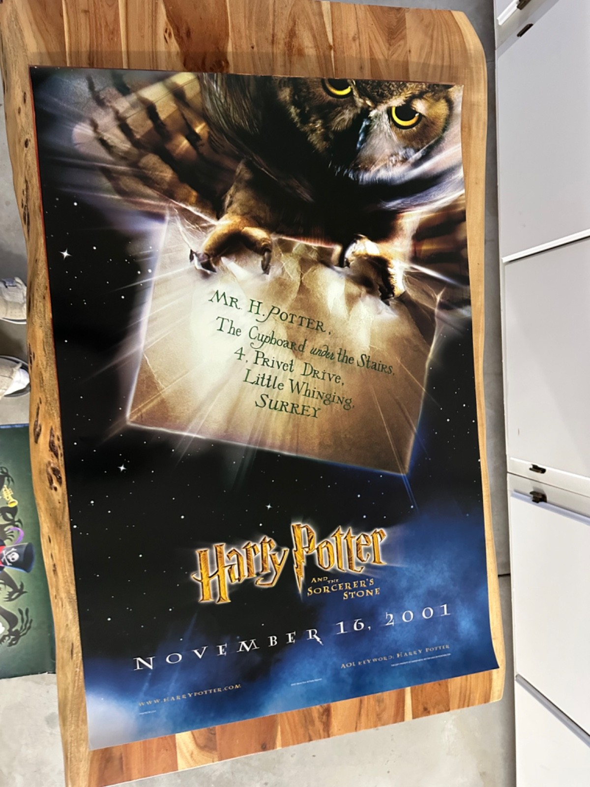 HARRY POTTER Movie Poster 27 x 40 D/S ORIGINAL ONE SHEET