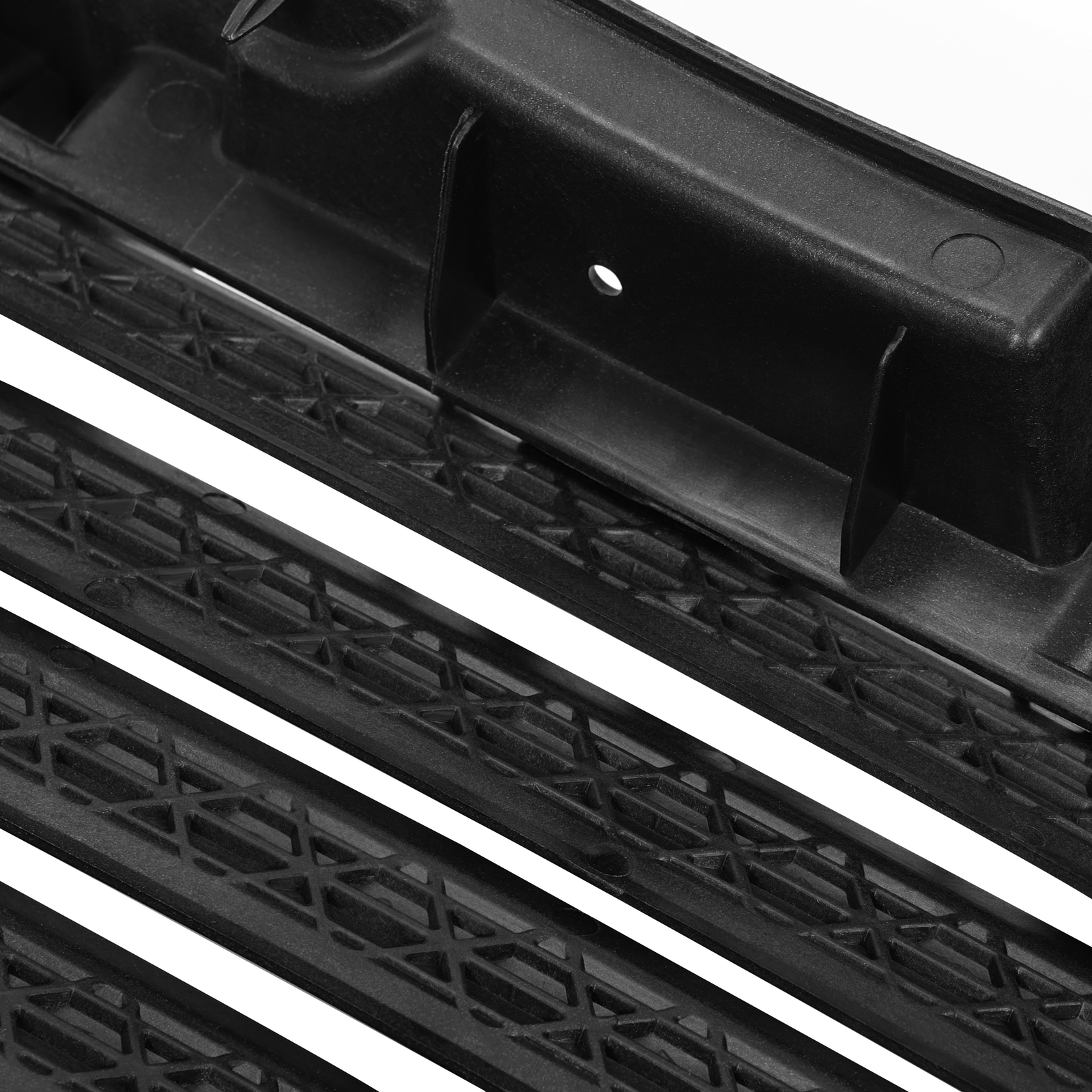 For Ford F-150 2015-2017 Front Upper Radiator Grille Air Shutter Assembly Black