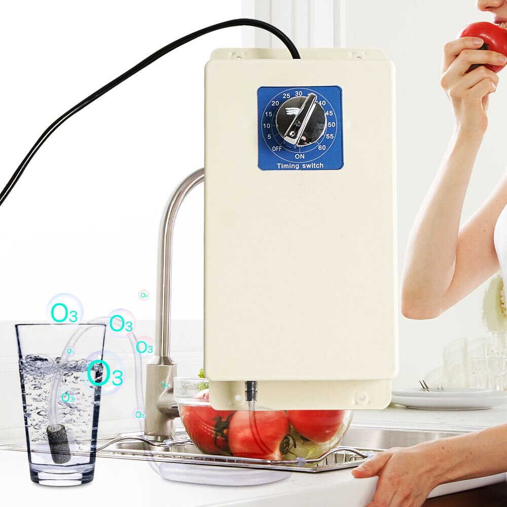 2000mg/h Ozone Generator Ozonator Air Purifier Water Food Vegetable Sterilizer