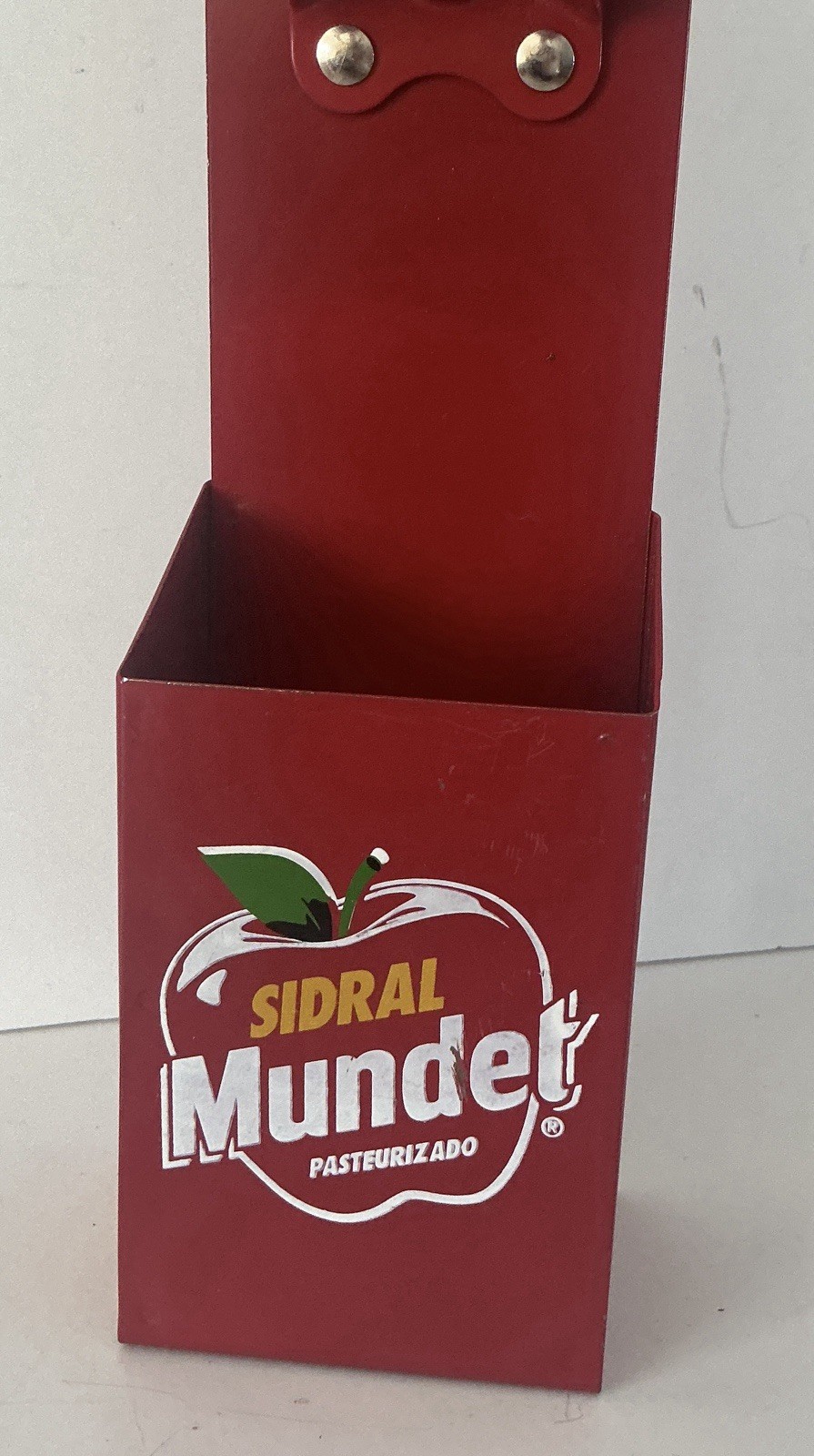 Bottle Opener with Cap Catcher Sidral Mundet Soda POP 14” Display ***tk