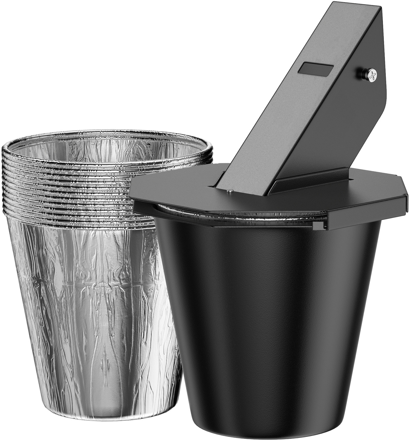 Upgraded Grease Bucket with Lid, Drip Bucket for Traeger, Pit Boss, Z Grills