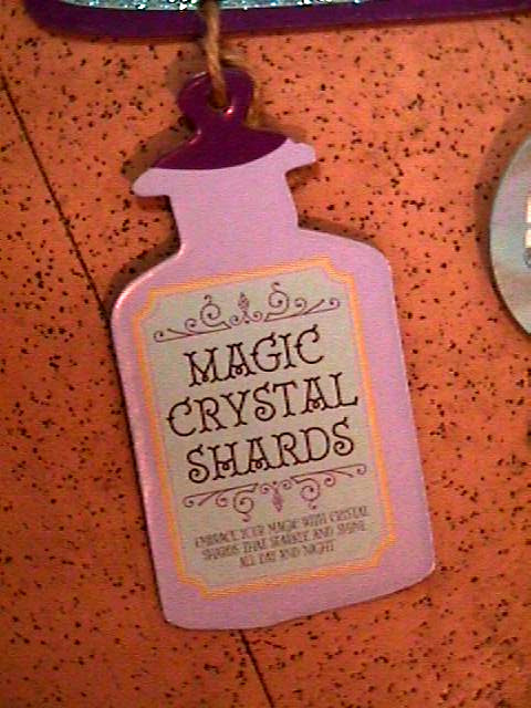 CRYSTAL GAZER ball psychic eye tarot card fortune reading SIGN wicca halloween