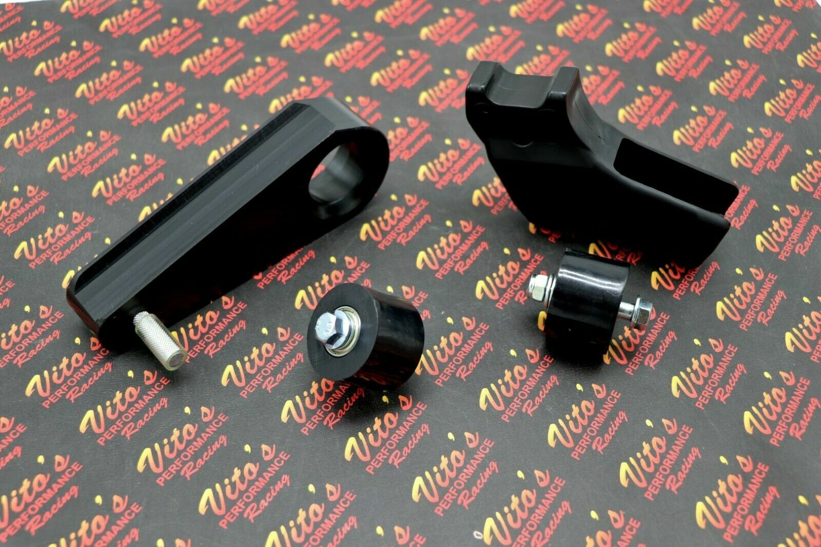 NEW swingarm chain guide + slider + rollers Yamaha Banshee Vito's Performance