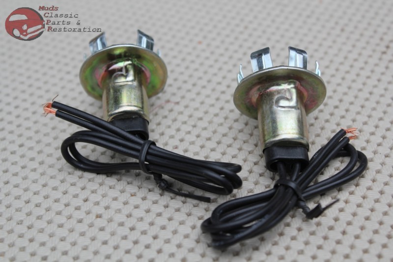 Chevy GM Light Lamp Sockets & Wiring Park Backup Brake Tail Lights Turn Signal