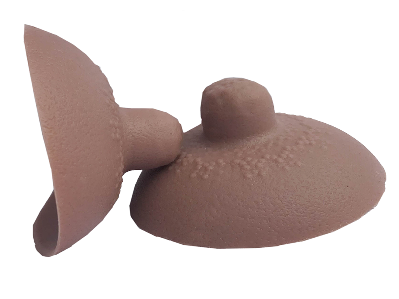 BIMEI Silicone Adhesive Nipples Attachable , Reusable for Crossdress, Drag Queen