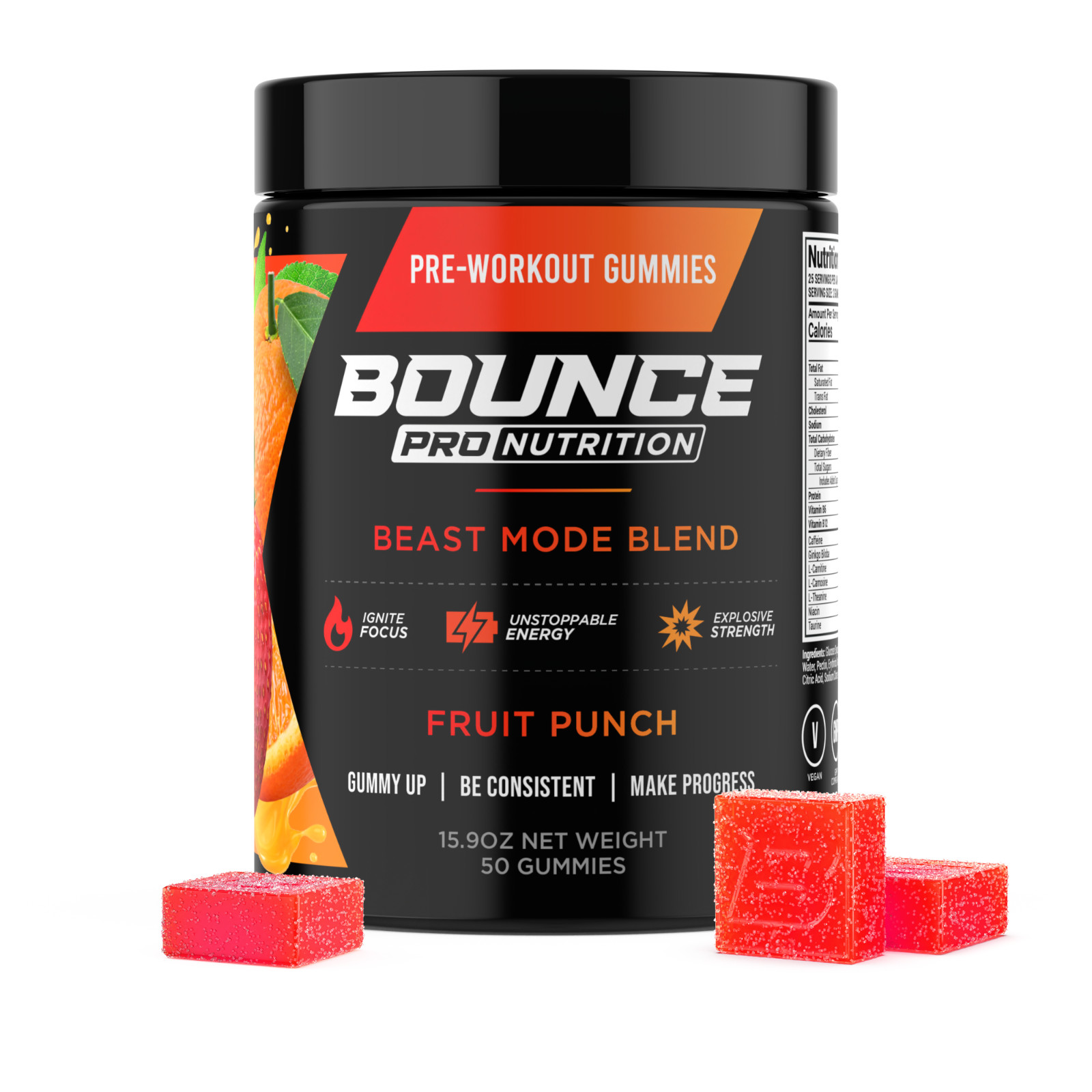 Pre-Workout Gummies - Beast Mode