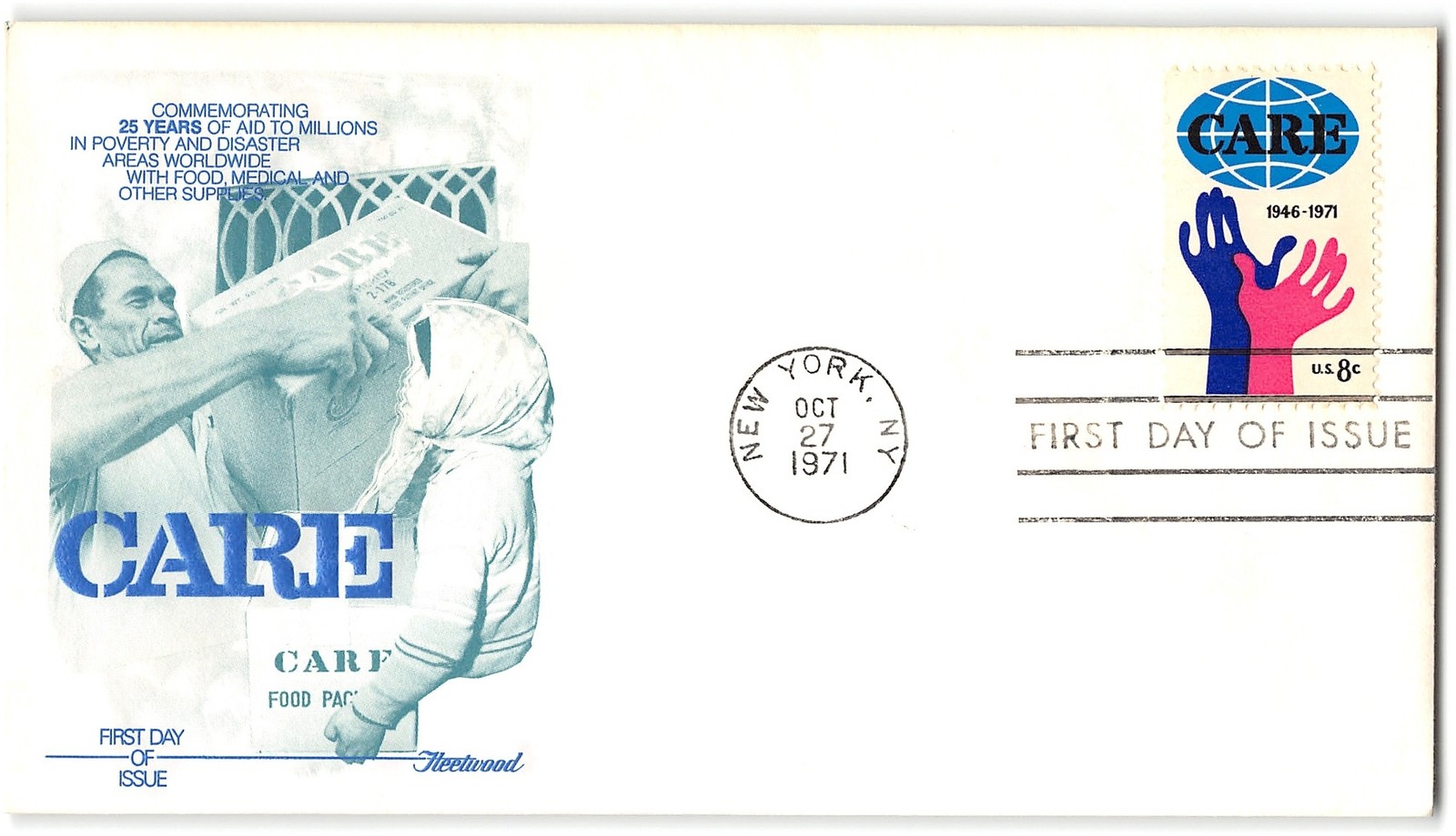 US #1439 FDC, 1971, Fleetwood