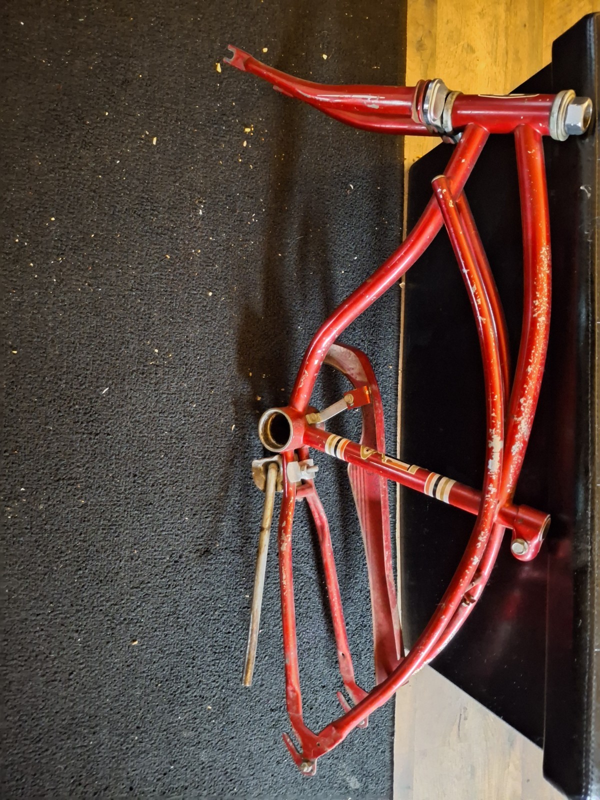 Huffy Cheater Slick 3 Speed Muscle Bike Frame Set Huffy Vintage 1966 Original