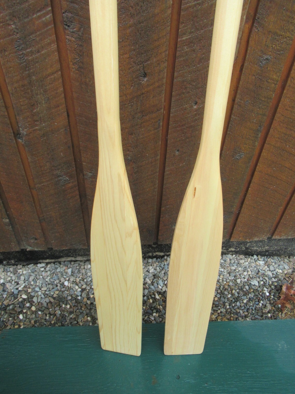 NEW 5' Long 60" Wooden Boat Canoe Oars Paddles Set of 2 Great Pair Ready to Use