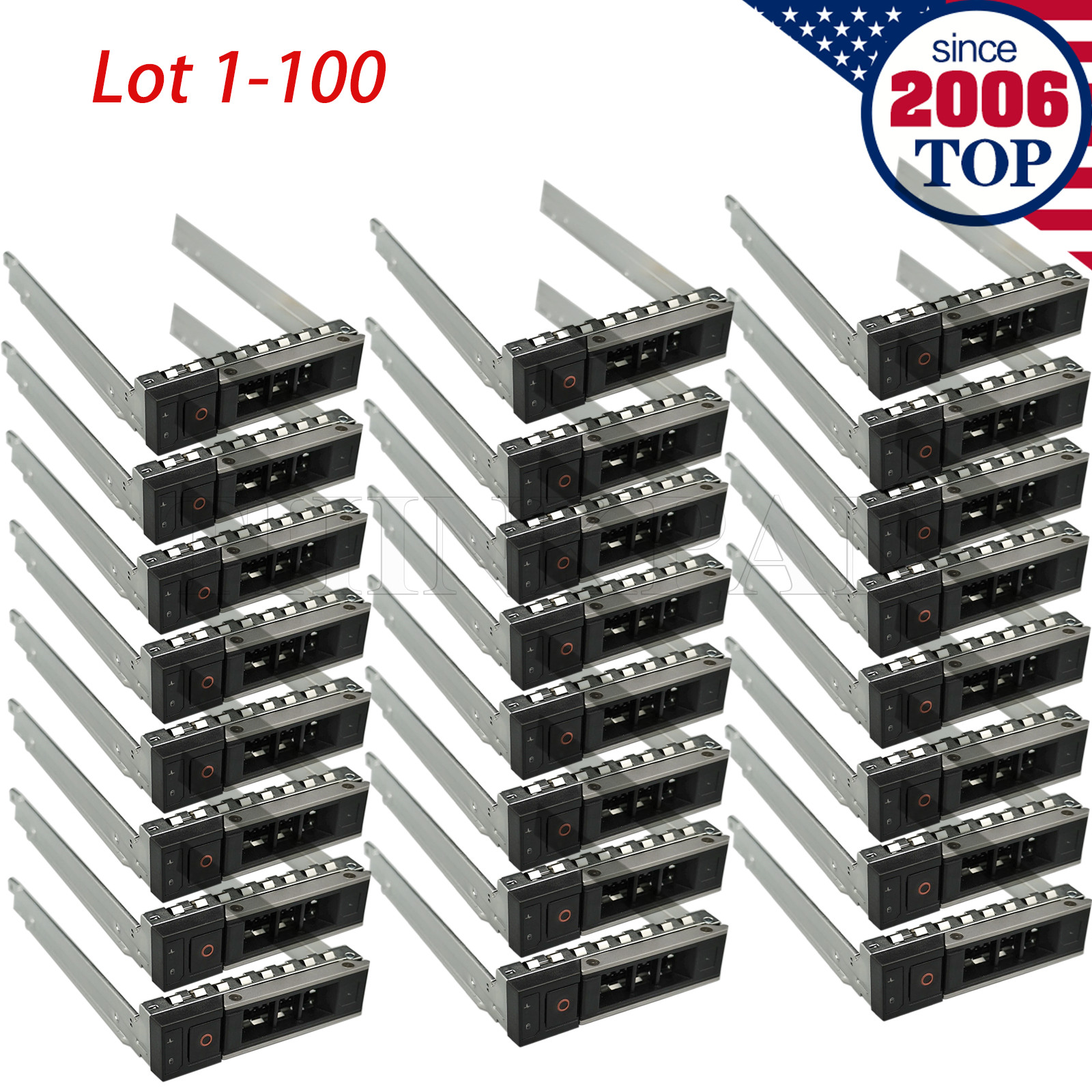Lot 1-100 3.5" SAS HDD Tray Caddy for Dell G14 G15 G16 R440 R640 R740 R750 R760