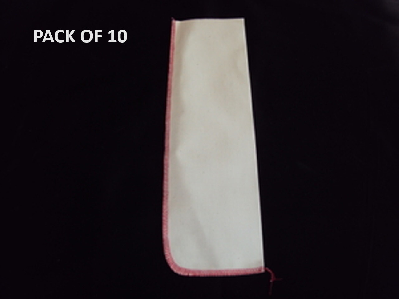 10 PACK OF 3LB CLOTH SAUSAGE CASINGS/BAGS - BOLOGNA - SUMMER SAUSAGE