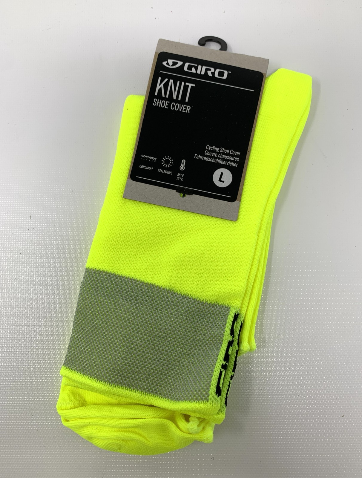 Giro Knit Shoe Cover Size Large - New