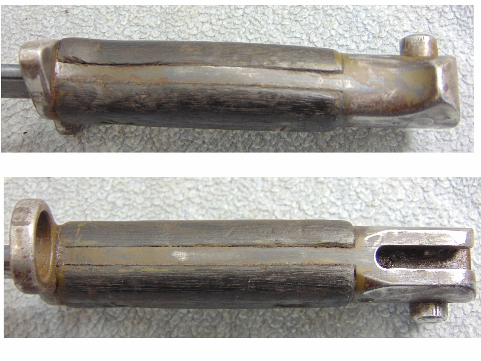 P1907 EFD SANDERSON ENFIELD RIFLE BAYONET 1907 SCABBARD LONDON REGIMENT UNIT