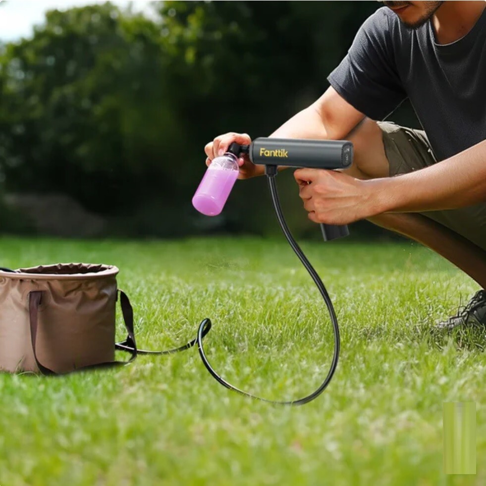 Fanttik K100 Flip Portable Cordless Sprayer Foldable Pressure Washer Open Box