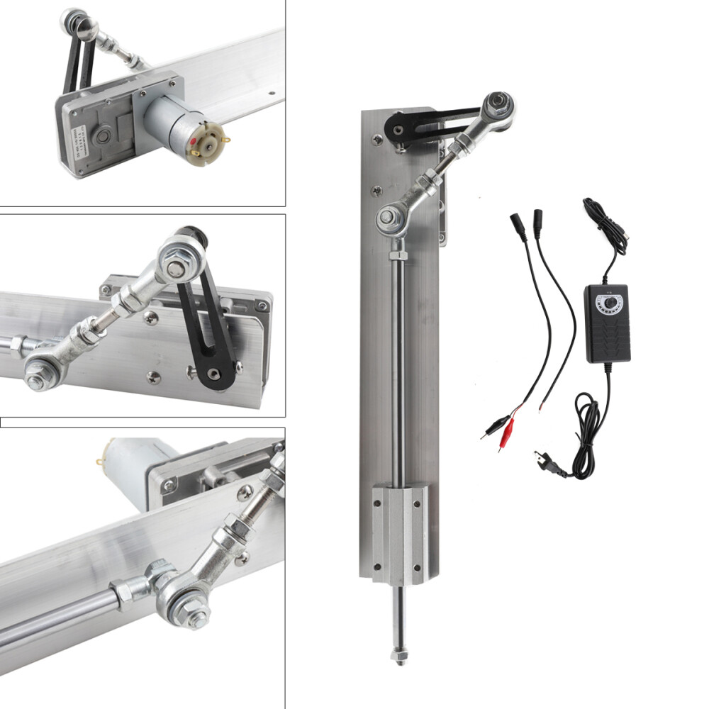 Reciprocating Cycle Linear Actuator Telescopic Motor Adjustable 24V 150mm 120RPM