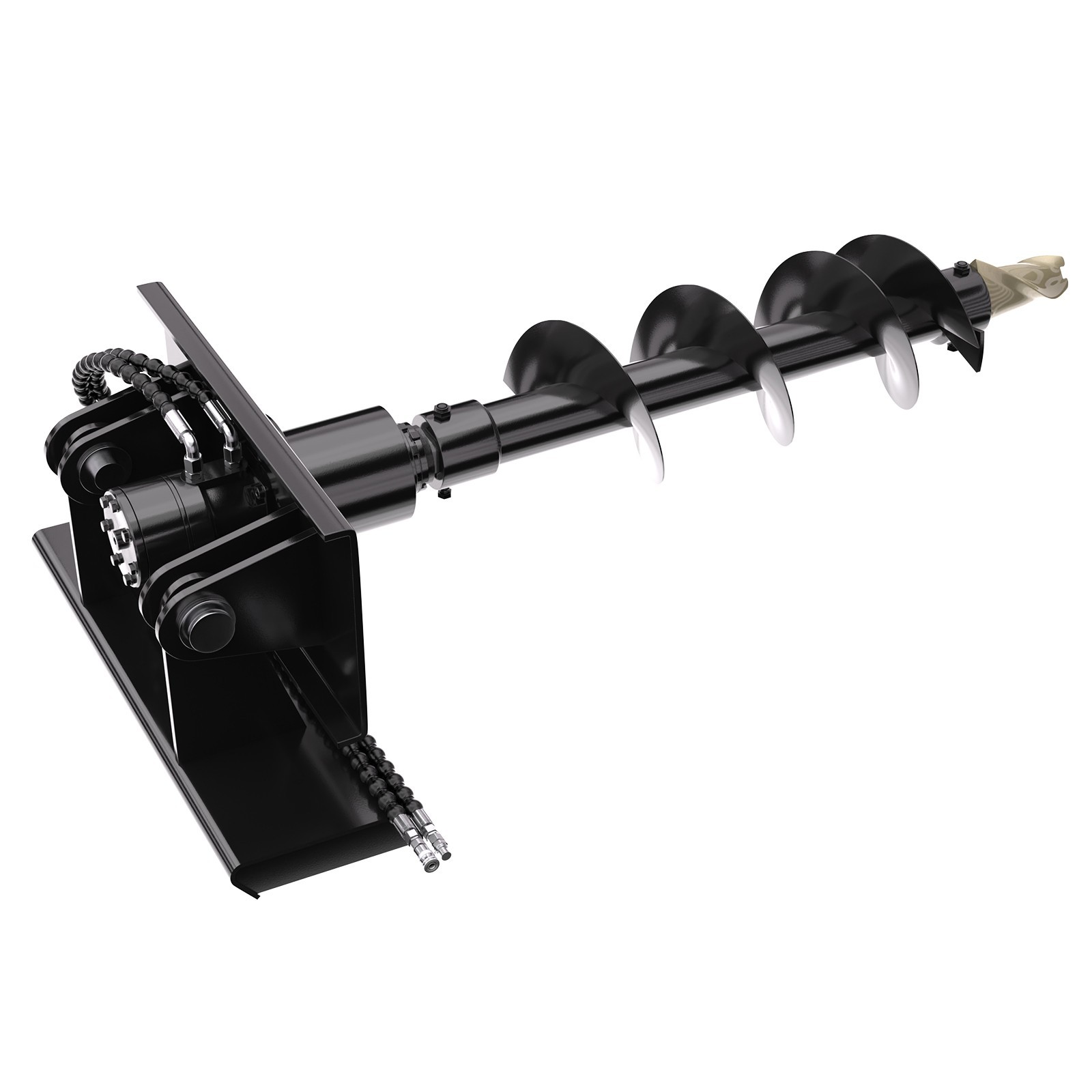 Hydraulic Auger Post Hole Drill for Mini Skid Steer Loader